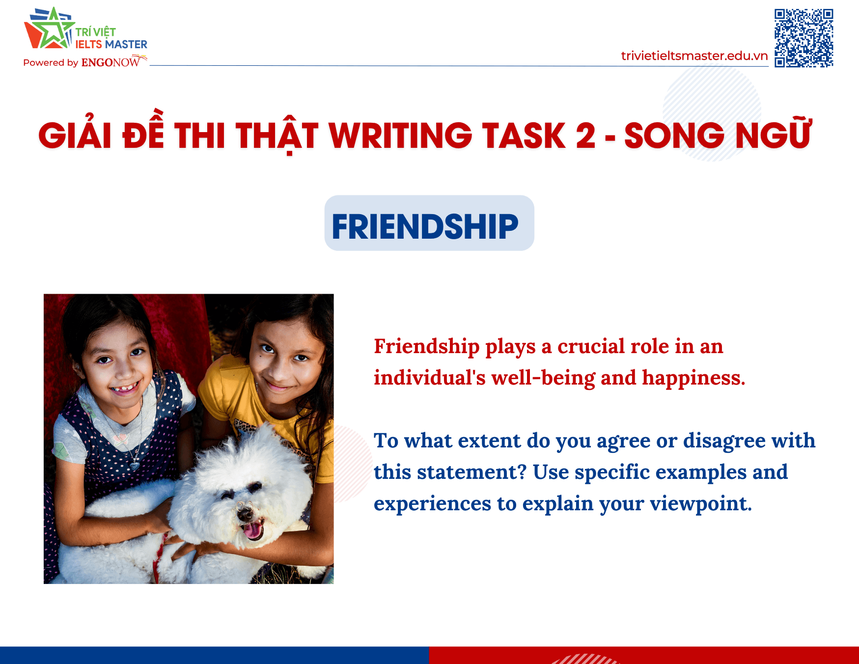 [WRITING - SONG NGỮ] BÀI MẪU ĐỀ THI THẬT IELTS WRITING TASK 2