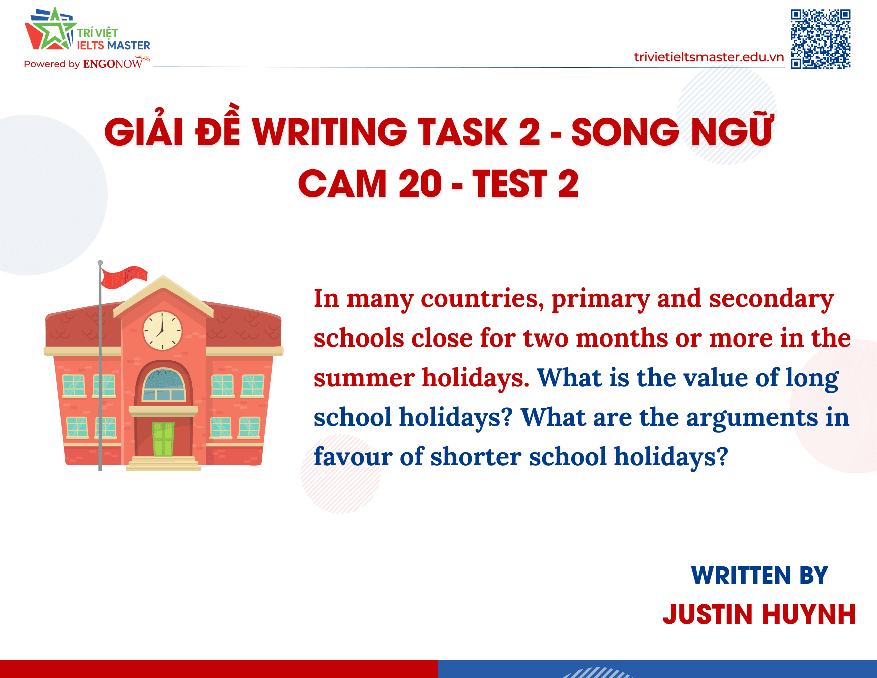 WRITING TASK 2 - SONG NGỮ