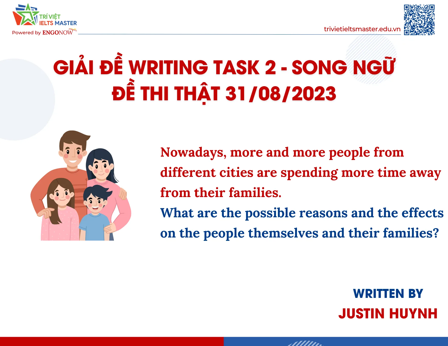 writing task 2 song ngữ